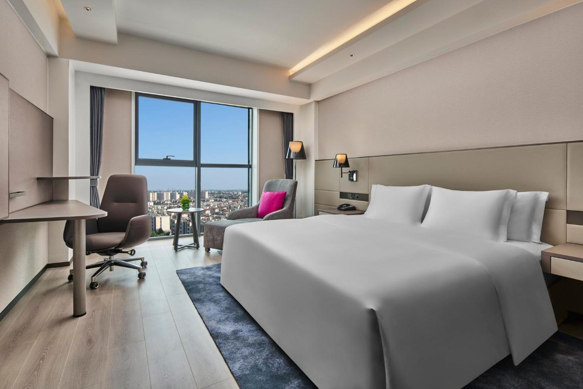 Crowne Plaza Beijing International Airport By Ihg Hotel Shunyi Bagian luar foto
